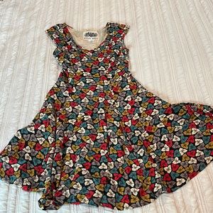 Effie’s heart printed dress